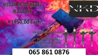 Nissan Np300 Diesel Injectors For Sale With Warranty