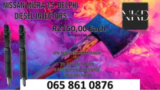 Nissan Micra 1.5 Diesel Injectors For Sale With Warranty