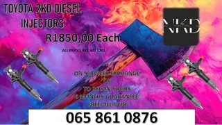 Toyota 2kd Diesel Injectors For Sale With Warranty