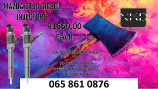 Mazda Bt50 Diesel Injectors For Sale With Warranty