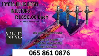 Toyota Hilux Diesel Injectors For Sale With Warranty