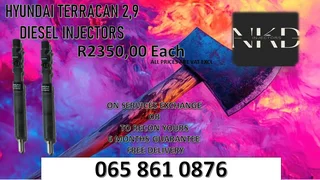 Hyundai Terrican 2.9 Diesel Injectors For Sale With Warranty