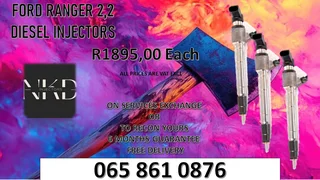 Ford Ranger 2.2 Diesel Injectors For Sale With Warranty
