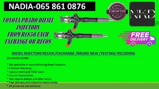 Toyota Prado Diesel Injectors For Sale Or Recon