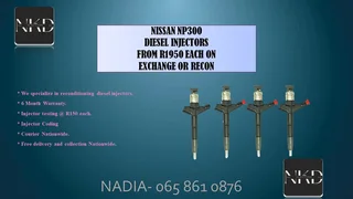 Nissan Np300 Diesel Injectors For Sale Or To Recon