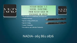 Nissan Micra 1.5 Diesel Injectors For Sale Or To Recon