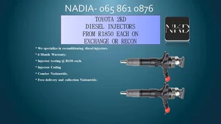 Toyota 2kd Diesel Injectors For Sale Or To Recon