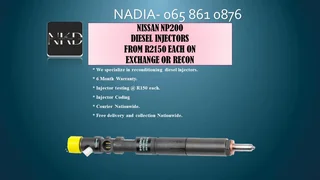 Nissan Np200 Diesel Injectors For Sale Or To Recon