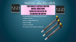 Chevrolet Captiva Diesel Injectors For Sale Or To Recon