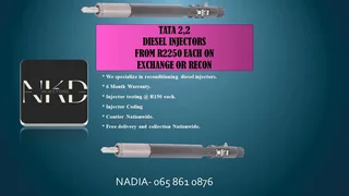Tata 2.2 Diesel Injectors For Sale Or To Recon