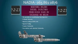 Mahindra Bolero Diesel Injectors For Sale Or To Recon