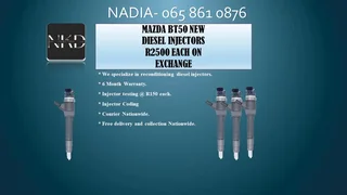 Mazda Bt50 New Diesel Injectors For Sale Or To Recon With Warranty