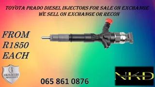 Toyota Prado Diesel Injectors For Sale With Warranty
