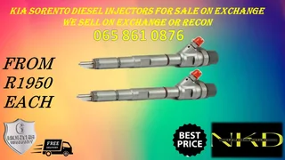 Kia Sorento Diesel Injectors For Sale Or To Recon