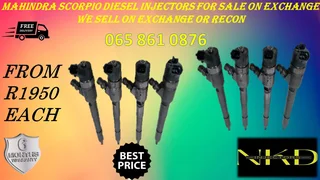 Mahindra Scorpio Diesel Injectors For Sale With Warranty