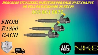 Mercedes Benz Vito Diesel Injectors For Sale With Warranty