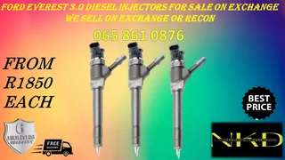 Ford Everest (3.0/ Bt50) Diesel Injectors For Sale With Warranty