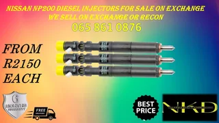 Nissan Np200 Diesel Injectors For Sale With Warranty