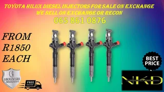 Toyota Hilux Diesel Injectors For Sale With Warranty