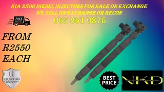 Kia 2500 Diesel Injectors For Sale With Warranty