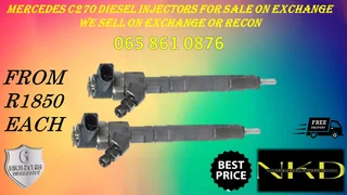 Mercedes C270 Diesel Injectors For Sale With Warranty