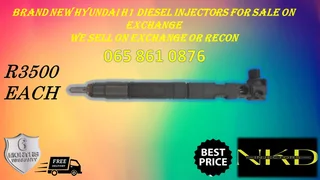 New Hyundai H1 Diesel Injectors For Sale With Warranty