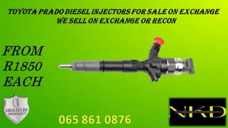 Toyota Prado Diesel Injectors For Sale With Test Report