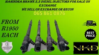 Mahindra Mhawk 2.2 Diesel Injectors For Sale With Test Report