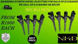 Mahindra Scorpio Diesel Injectors For Sale With Test Report