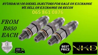 Hyundai H100 Diesel Injectors For Sale With Test Report