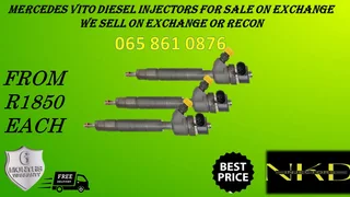 Mercedes Benz Vito Diesel Injectors For Sale With Test Report