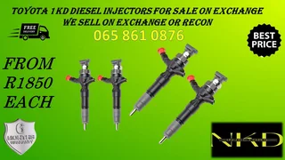 Toyota 1kd Diesel Injectors For Sale With Test Report