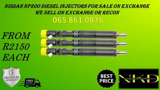 Nissan Np200 Diesel Injector For Sale With Test Report