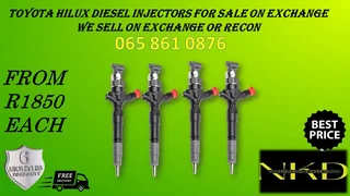 Toyota Hilux Diesel Injectors For Sale With Test Report