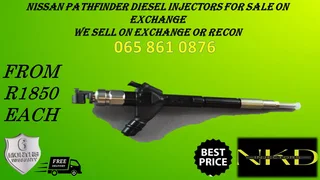 Nissan Pathfinder Diesel Injectors For Sale With Test Report