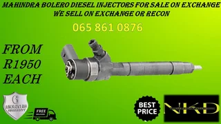 Mahindra Bolero Diesel Injectors For Sale With Test Report