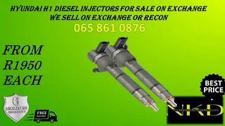 Hyundai H1 Diesel Injectors For Sale With Test Report