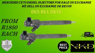 Mercedes C270 Diesel Injectors For Sale With Test Report