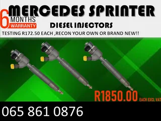 Mercedes Benz Sprinter Diesel Injectors For Sale