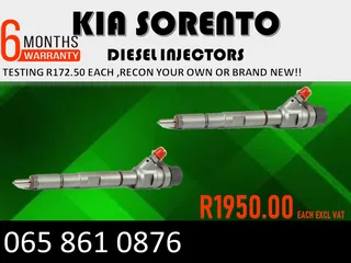 Kia Sorento Diesel Injectors For Sale