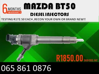 Mazda Bt50 Diesel Injectors For Sale Or Recon