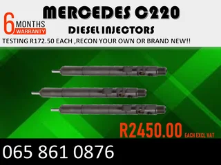 Mercedes C220 Diesel Injectors For Sale Or Recon