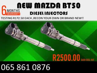 Mazda Bt50 New Diesel Injectors For Sale Or Recon