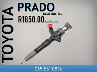 Toyota Prado Diesel Injectors For Sale With Warranty