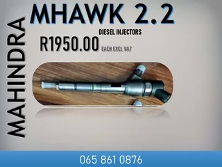 Mahindra Mhawk 2.2 Diesel Injectors For Sale With Warranty