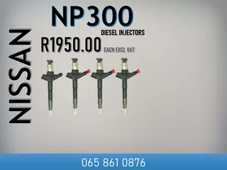 Nissan Np300 Diesel Injectors For Sale With Warranty