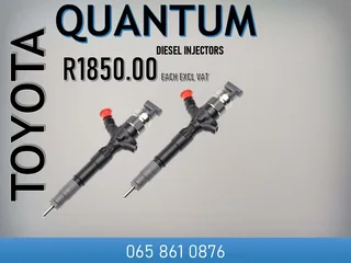Toyota Quantum Diesel Injectors For Sale Or To Recon