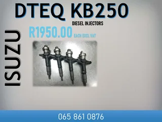 Isuzu Dteq Kb250 Diesel Injectors For Sale Or The Same Day Recon