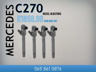 Mercedes C270 Diesel Injectors For Sale Or To Recon The Same Day