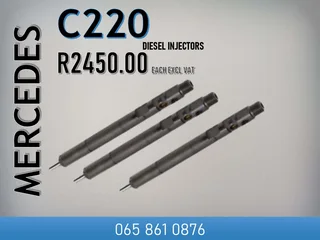 Mercedes C220 Diesel Injectors For Sale Or Same Day Recon